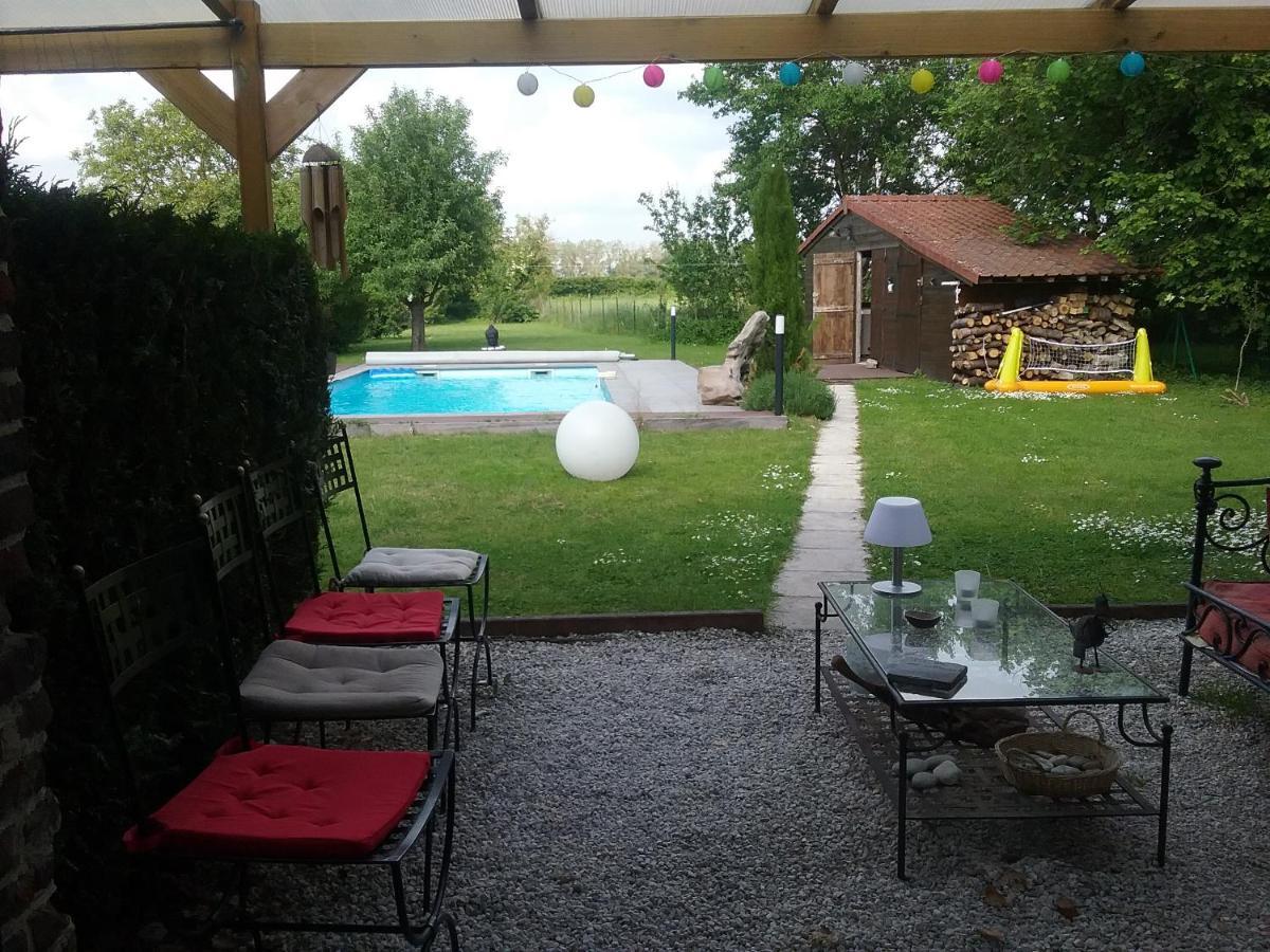 Chambres D Hotes ,Hotel ,Secret D'Une Nuit A Vicq Pres De Onnaing,Avec Piscine Eksteriør billede