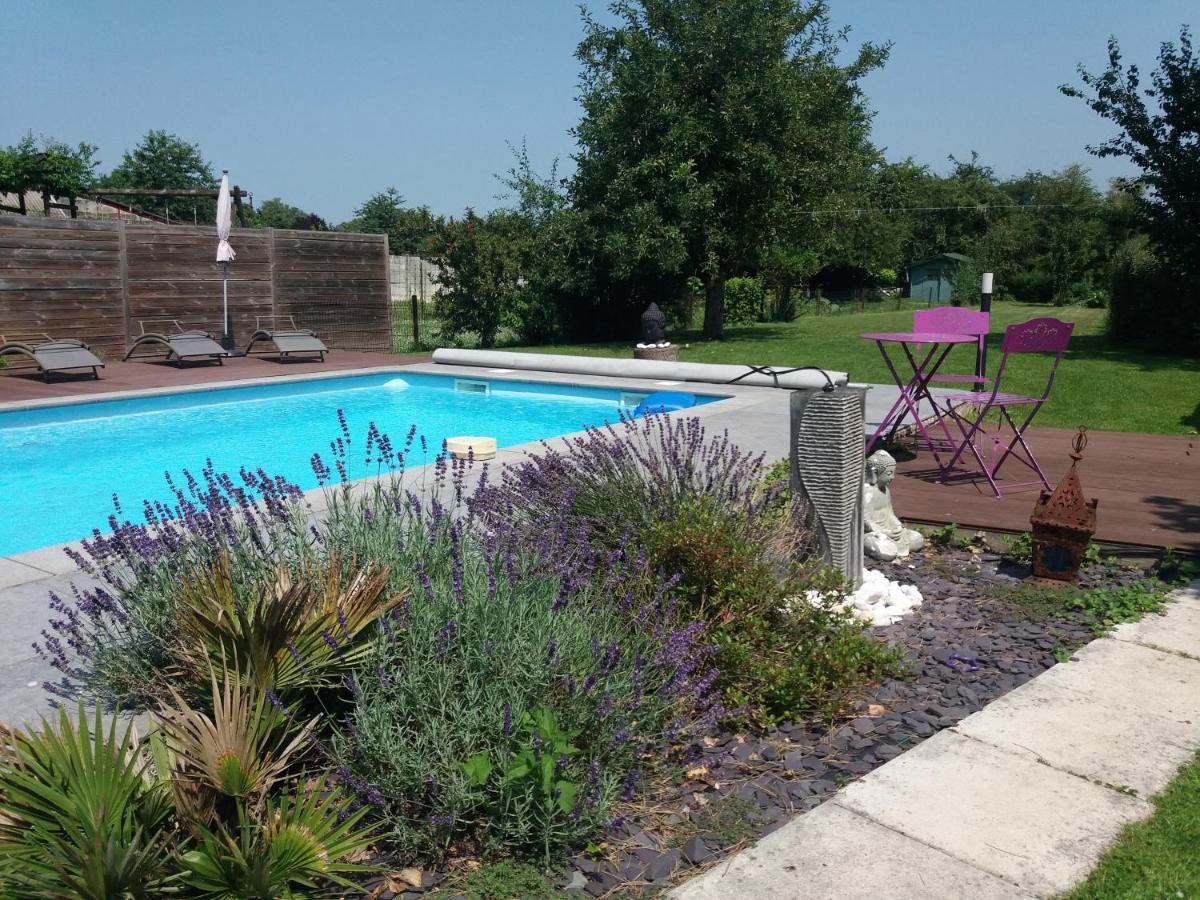 Chambres D Hotes ,Hotel ,Secret D'Une Nuit A Vicq Pres De Onnaing,Avec Piscine Eksteriør billede
